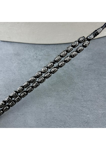 Usta Işçilikli Özel Telkari Işlemeli Has Oltu Taşı Tespih modelleri