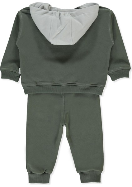 Üç Ip Kapşonlu Sweat 2li Takım (Good Thıngs) Haki fiyatları