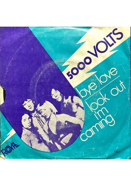 5000 Volts Bye Love 45LIK Plak fiyatları