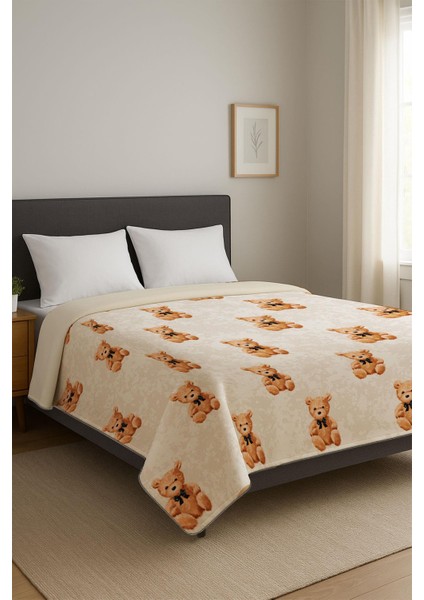 Soft Touch Çift Kişilik Modern Konfor Serisi Termal Battaniye YBT0017