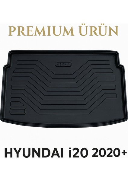 Hyundai I20 2020+ Uyumlu 3D Bagaj Havuzu Premium