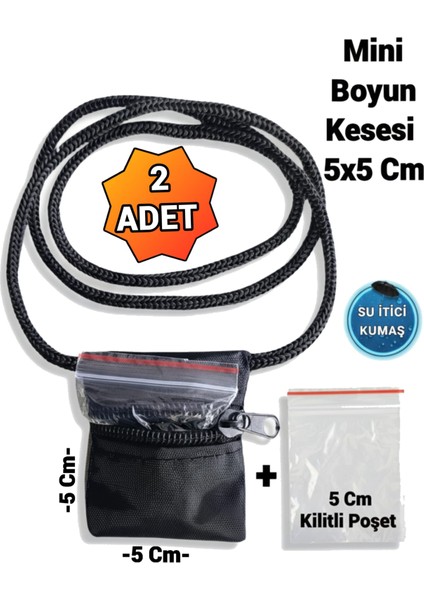 Mini Boyun Kesesi 5X5CM