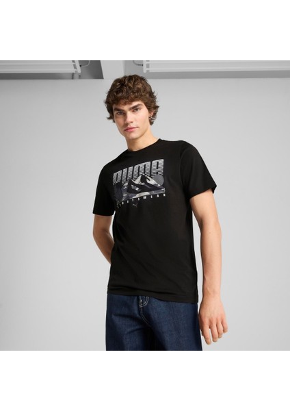 Graphics Mountain Tee Erkek Spor Tişört modelleri