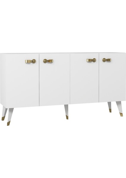 8222-64DD KB150 Konsol,tv Ünitesi Beyaz-Altın modelleri