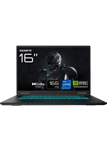 Gıgabyte Gamıng A16 Cth Gaming Notebook, 16 Inç 165Hz Fullhd 16:10 IPS Ekran, Intel Core I7-13620H, Nvıdıa Geforce Rtx 5050, 1tb Ssd, 16 GB Ddr5 Ram, Dolby Atmos, Free Dos, CTHI3TR894SD