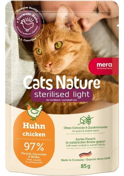 Sterilized Tavuklu Kısır Kedi Yaş Maması 85 gr