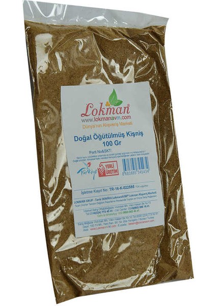 Kişniş Doğal Öğütülmüş 100 gr Paket fırsatları