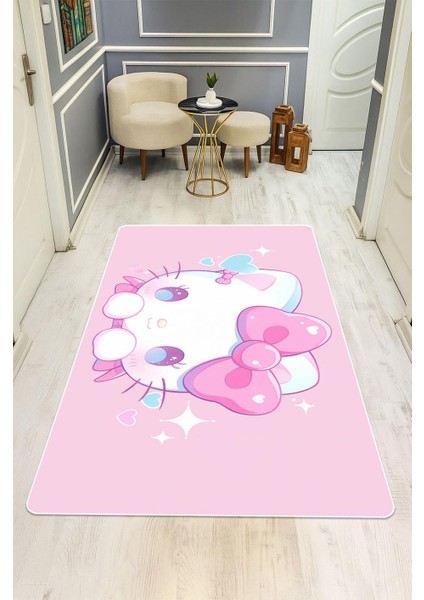 Parlak Kadife Kumaş Dijital Baskı Dot Kaymaz Tabanlı Çocuk ve Genç Odası Halısı H0601 fiyatları