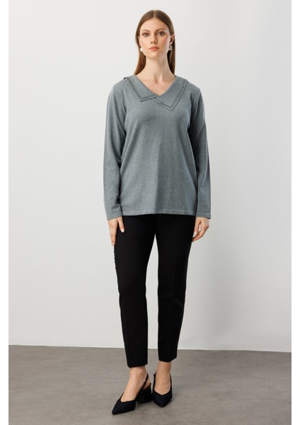 Kadın Kazak 26KON65395 modelleri