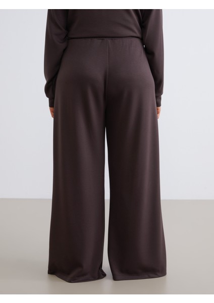 Büyük Beden Beli Lastikli Kadın Eşofman Altı fırsatları