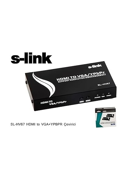 SL-HV67 HDMI To Vga+Ypbpr Çevirici (11529) fırsatları