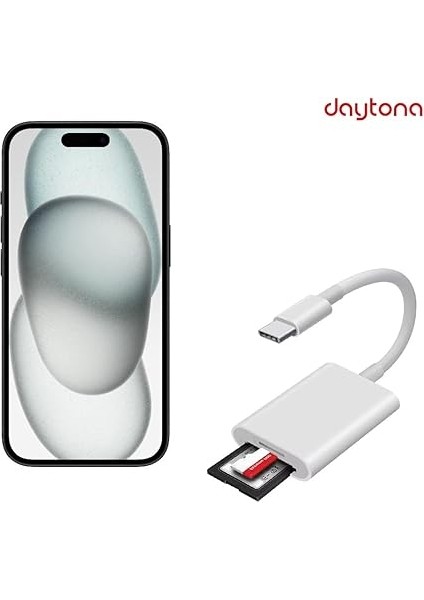 NK1023 2'si 1 Arada Telefon ve Pad Için Type-C’den Sd Karta Otg Sd/tf Bellek Dönüştürücü Tak Çalıştır Kart Okuyucu fırsatları