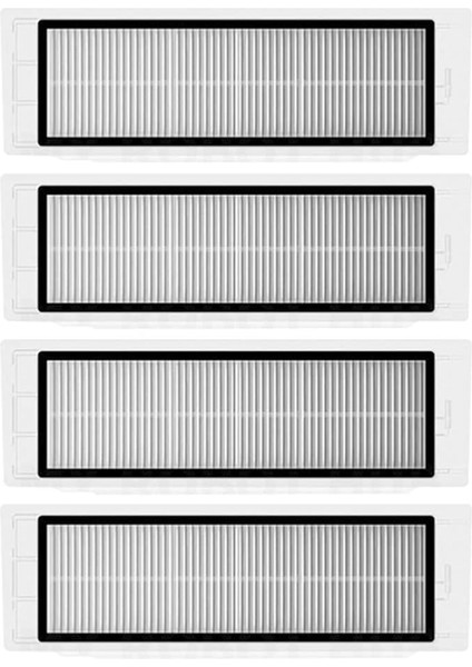 ile Uyumlu Xiaomi Roborock S6 S5 Max S60 S65 S5 S50 S55 E25 E35 Vakum Aksesuarları Için 4 Adet Hepa Filtresi