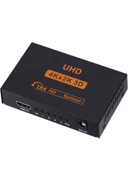4 Port UHD 4K HDMI Switch Ekran Monitör Splitter Çoklayıcı Çoğaltıcı