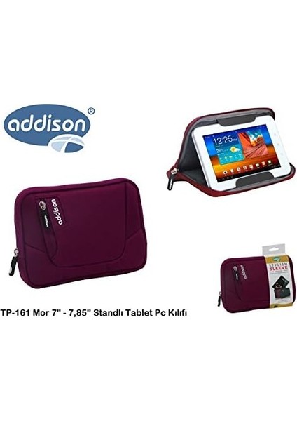 TP-161 Mor 7" - 7,85" Standlı Tablet Pc Kılıfı modelleri