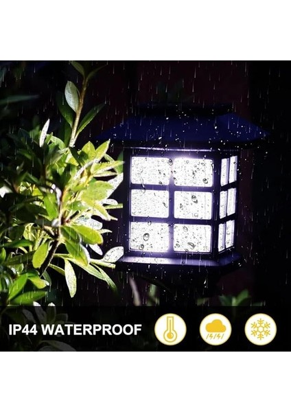 Solar Güneş Enerjili, Dış Mekan, Bahçe Aydınlatması, Sevgililer Günü, Peyzaj, Bahçe, Veranda, Çit, Balkon Dekorasyonu, Ağaç Için, Su Geçirmez, Fener, Süs, Lamba, Beyaz LED Işık indirimleri