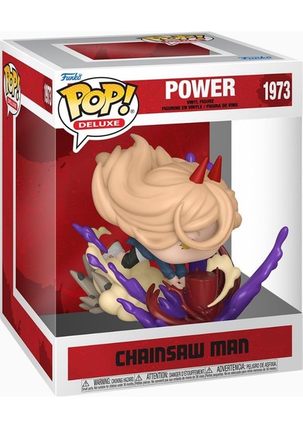 Pop! Deluxe: Chainsaw Man Power (Blood Mallet) Vinil Koleksiyon Figürü