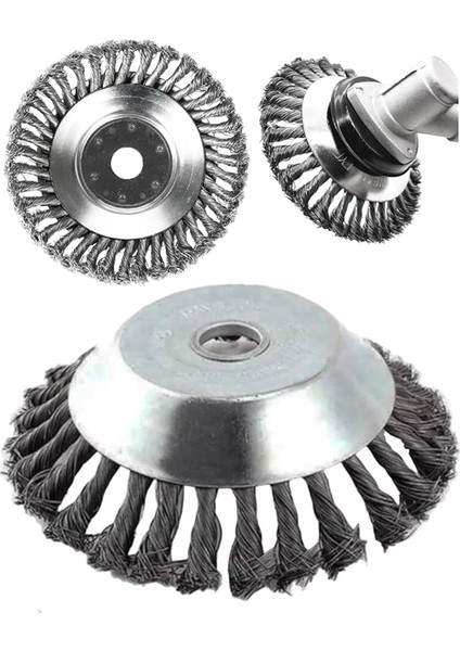 Temizleme Aparatı Yol Taş Duvar Beton Çıkmış Ot Süpürme Metal Motorlu Tırpan Misinası 6