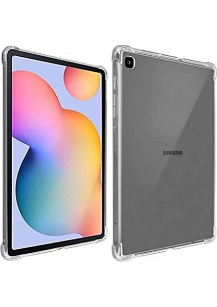 Galaxy Tab S6 Lite SM-P620 SM-P625 2024 10.4" ile Uyumlu Darbelere Dayanıklı Şeffaf Kapak Case