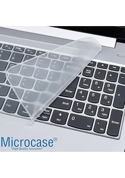 13'' - 17'' Notebook Laptop Macbook Klavye Koruyucu Silikon - Şeffaf AL3242 fiyatları