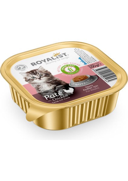 Yavru Kedi Tavuk Etli Ezme 100GR