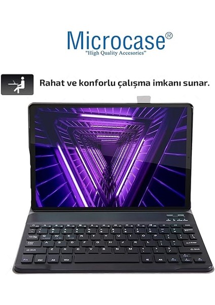 Lenovo Tab M10 TB-X306F 10.1 Tablet Bluetooth Klavyeli Standlı Kılıf - Bkk1 fiyatları