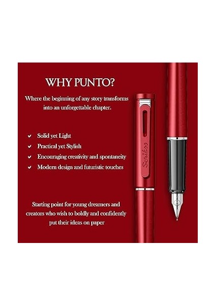 Punto Dolmakalem Bordo Özel Kutulu fırsatları