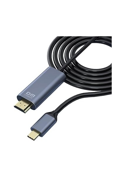 CHB024 Type-C To Erkek HDMI 4K 30Hz Dönüştürücü Kablo 1.8 Metre modelleri