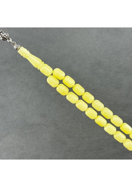 Usta Işçilikli Orjinal Rus Tek Taş Damla Kehribar Tespih | Özel Gümüş Püsküllü modelleri