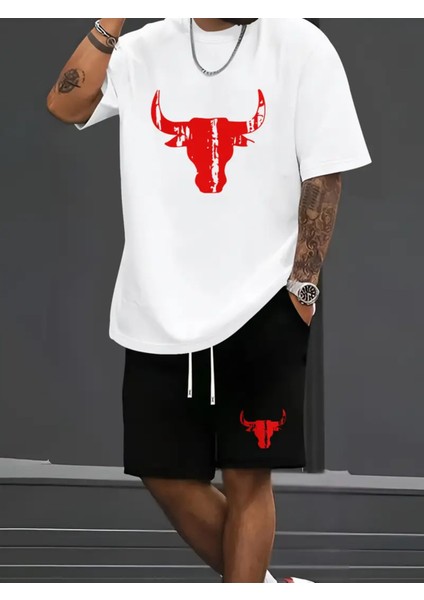 Erkekler Için Yazlık Rahat Iki Parçalı Takım, Erkekler Için Yüksek Kaliteli Moda Tasarımı