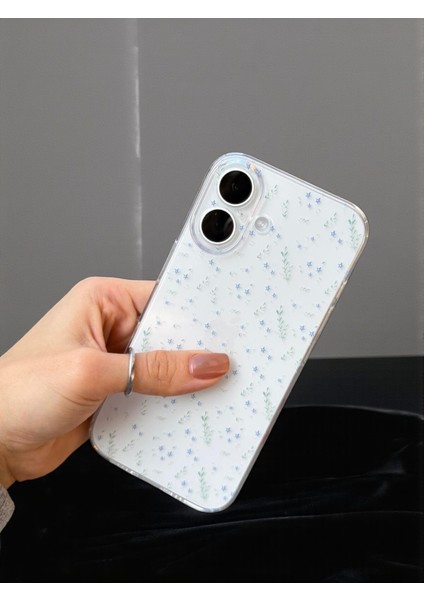 iPhone 17 Uyumlu Şeffaf Çiçek Desenli Yumuşak Kamera Korumalı Silikon Kılıf fiyatları