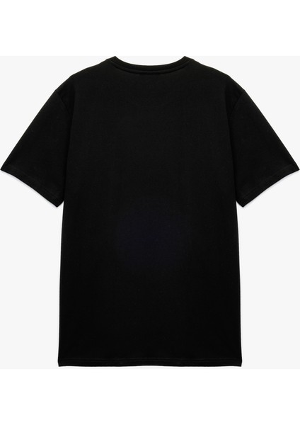 Regular Fit Kısa Kollu Bisiklet Yaka Basic Pamuklu Tişört fiyatları