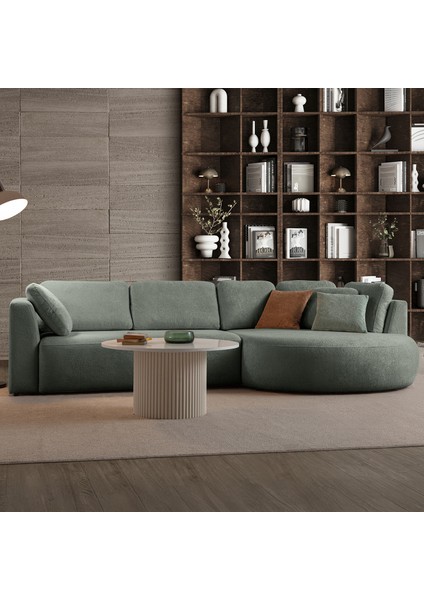 Venezia Köşe Koltuk Su Yeşili Sağ Köşe fiyatları