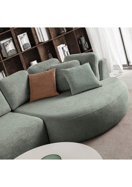 Venezia Köşe Koltuk Su Yeşili Sağ Köşe modelleri