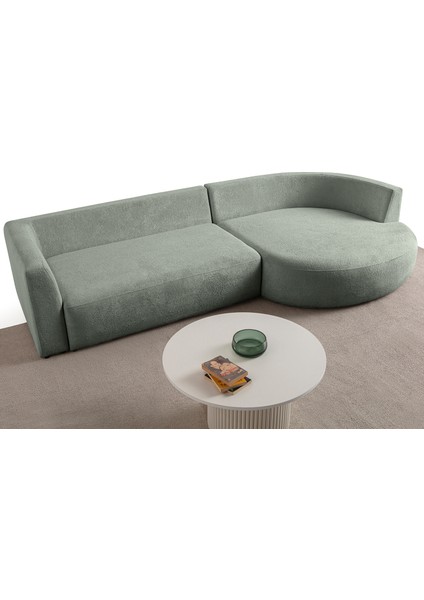 Venezia Köşe Koltuk Su Yeşili Sağ Köşe