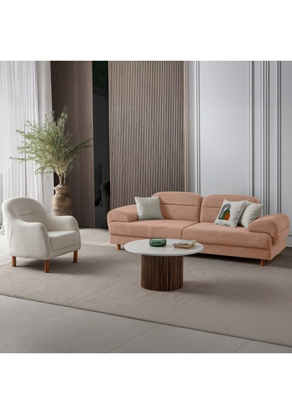 Lizbon Yataklı Sandıklı Koltuk Takımı 3+3+1+1 Pembe indirimleri
