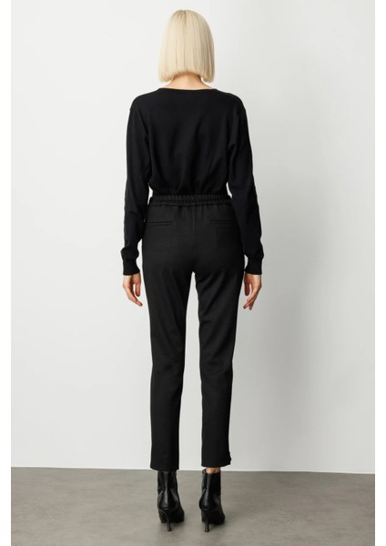 Beli Lastikli Simli Kumaş Pantolon fırsatları