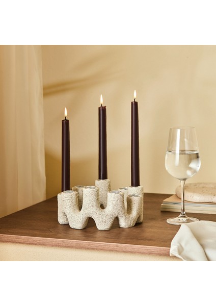 Palvin 9'lu Şamdan Mumluk 20,5 x 20 x 9,5 cm