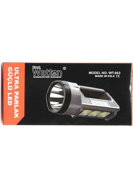 Güçlü Şarjlı Fener Masa Lambası WT-603 indirimleri