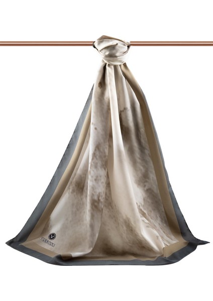 Lüks Medine Batik Desenli Gri Renkli 75X195 Kırışmaz Şal Moss Krep Dikiş Tipi Italyan Dikişli fiyatları