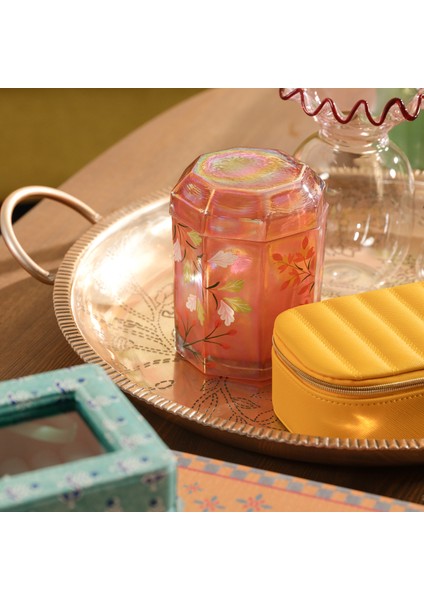 Aravalı El Boyaması Dekoratif Obje 10X10X14 cm Lüster Turuncu fiyatları