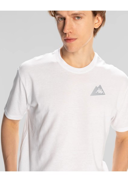 Frotis Erkek Beyaz Regular Fit Tişört fırsatları