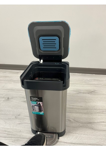 Paslanmaz Sıkıştırıcı Pedallı Çöp Kovası indirimleri