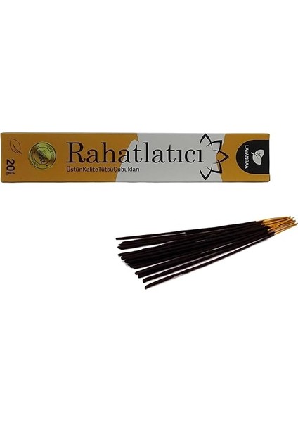Relaxing (Rahatlatıcı) Kokusu Özel Aroma Kokusu Agarbatti Arınma 20 Adet 1 Paket Çubuk Tütsü indirimleri