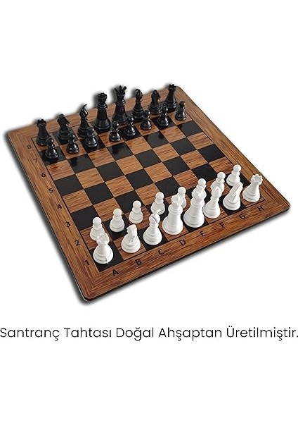 Ahşap Satranç Takımı Ahşap Satranç Oyunu Eğitici Oyuncak fiyatları