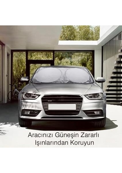 142X67 cm Araç Ön Cam Güneşlik Araç Ön Cam Koruyucu Araç Perdesi Araç Güneşlik Koruyucu Branda fırsatları