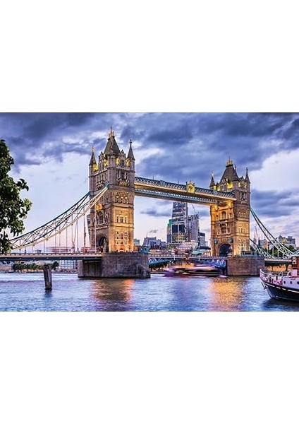 3000 Piece Puzzle The Beautiful City Of London, Çok Renkli fiyatları
