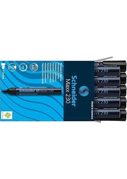 Alıcının Kalıcı Marker Maxx 133, Doldurulabilir, 1-3 mm Siyah fiyatları