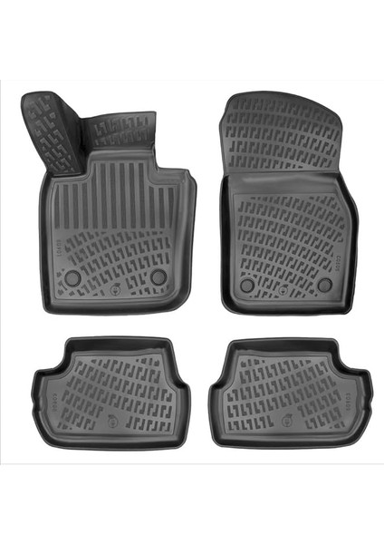 Mini Electric Cooper Se (F56) 2021 Sonrası 3D Havuzlu Paspas Takımı