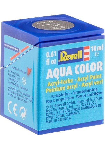 - Su Bazlı Maket Boyası Gri Mat 18 ml (36147)